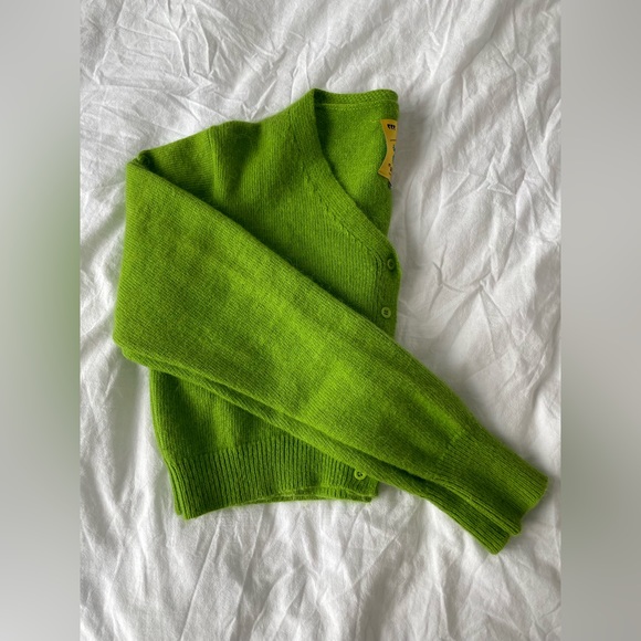 UNIF green cropped cardigan💚 - Picture 7 of 10